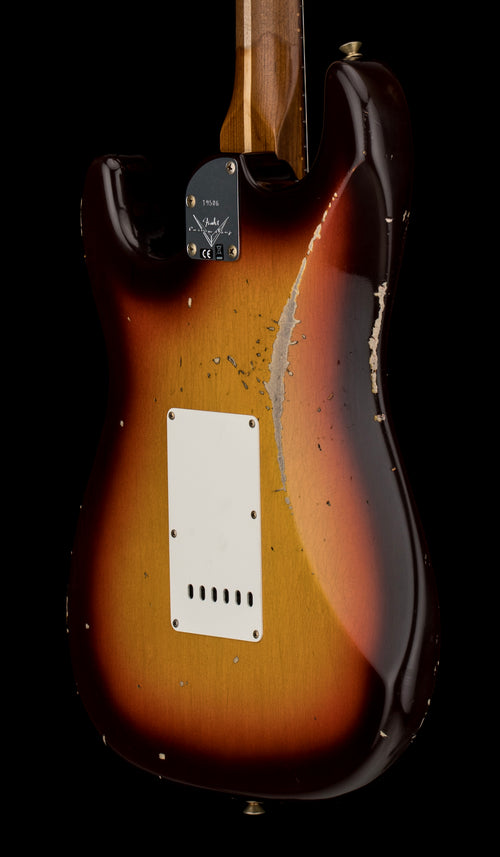 Fender Custom Shop Empire 59 Transition Stratocaster Relic - Faded Aged Chocolate 3-Color Sunburst #19506