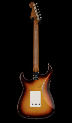 Fender Custom Shop Empire 59 Transition Stratocaster Relic - Faded Aged Chocolate 3-Color Sunburst #19506