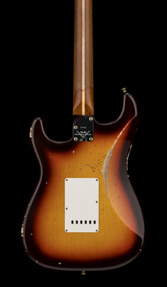 Fender Custom Shop Empire 59 Transition Stratocaster Relic - Faded Aged Chocolate 3-Color Sunburst #19506