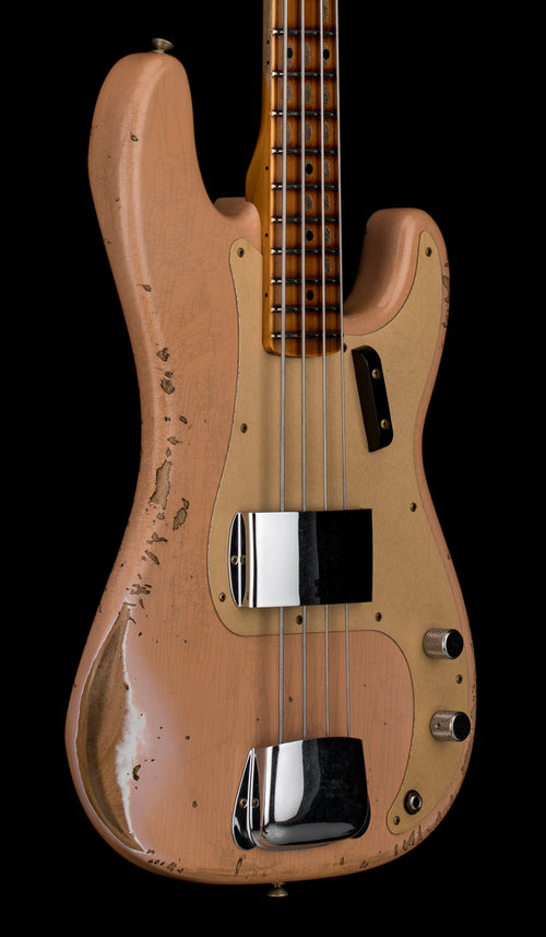 Fender Custom Shop 1957 Precision Bass Heavy Relic - Super Aged Shell Pink #50274