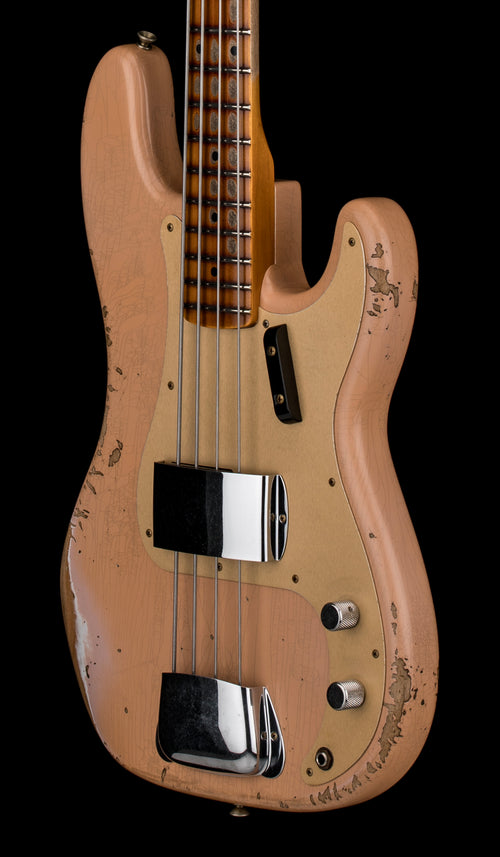 Fender Custom Shop 1957 Precision Bass Heavy Relic - Super Aged Shell Pink #50274