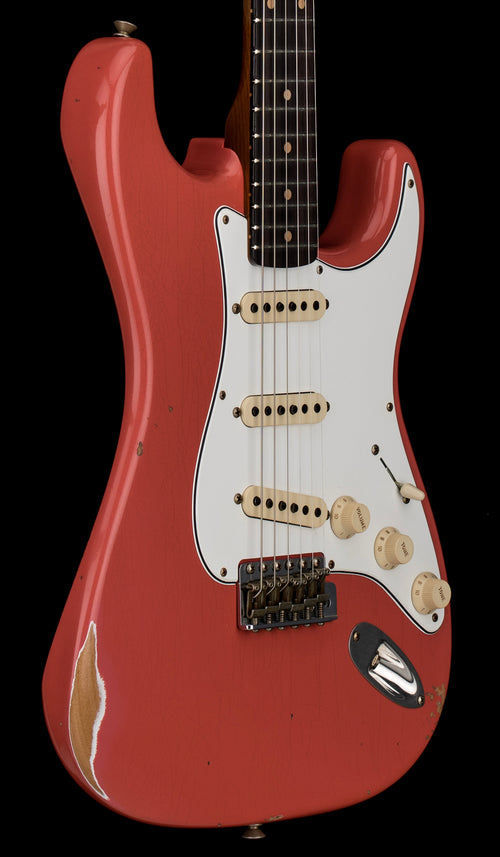 Fender Custom Shop Empire 59 Transition Stratocaster Relic - Super Faded Aged Fiesta Red #19730