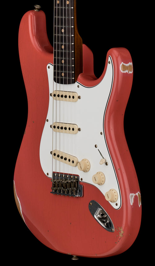 Fender Custom Shop Empire 59 Transition Stratocaster Relic - Super Faded Aged Fiesta Red #19730