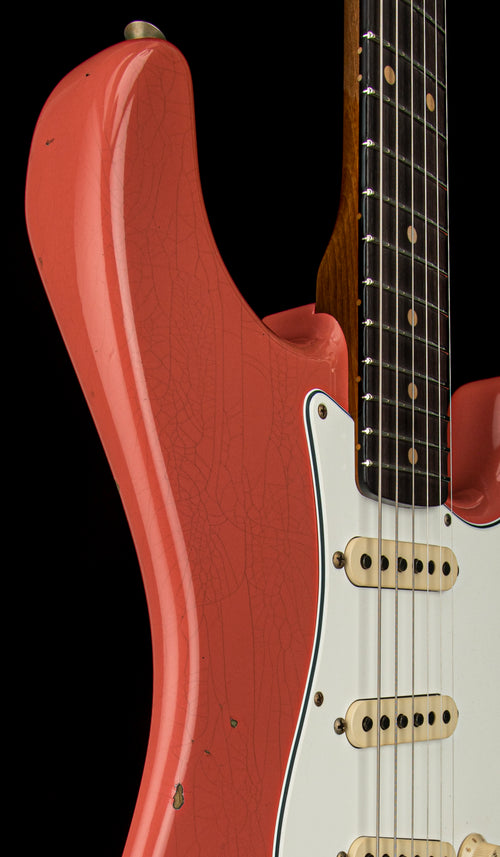 Fender Custom Shop Empire 59 Transition Stratocaster Relic - Super Faded Aged Fiesta Red #19730