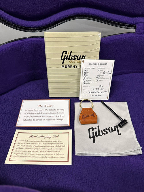 Gibson Custom Shop 1942 J-45 All Mahogany Murphy Lab - Light Aged Vintage Sunburst #75012