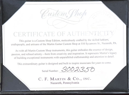 Martin Custom Shop 00-28 12-Fret Style Adirondack Spruce/Guatemalan Rosewood #02350 (Empire Music Spec)