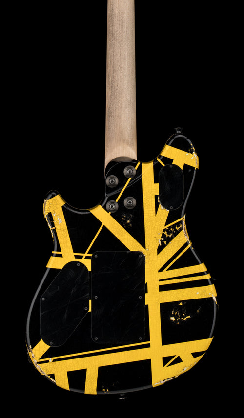 EVH Custom Shop Wolfgang Relic - Black with Yellow Stripes #7659A