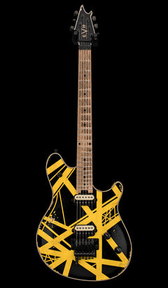 EVH Custom Shop Wolfgang Relic - Black with Yellow Stripes #7659A