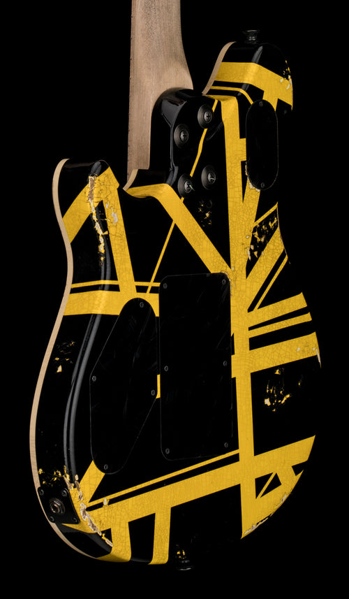 EVH Custom Shop Wolfgang Relic - Black with Yellow Stripes #7659A