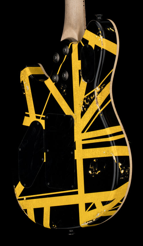 EVH Custom Shop Wolfgang Relic - Black with Yellow Stripes #7659A