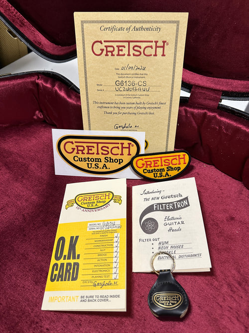Gretsch Custom Shop '59 Falcon G6136-59 NOS - Sol Sparkle #13966 (NAMM 2026)