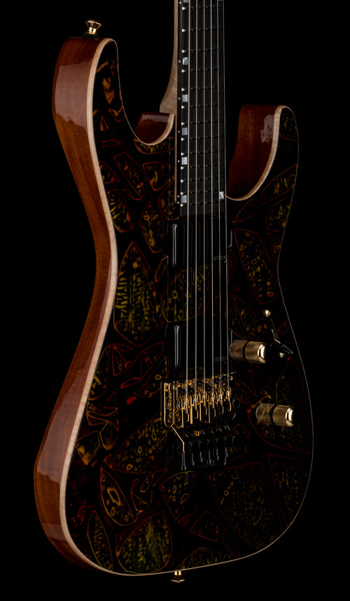 Used ESP M-II DX FR USA (2025) - Hellfire #25651 with Original Hard Case