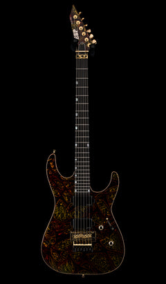 Used ESP M-II DX FR USA (2025) - Hellfire #25651 with Original Hard Case