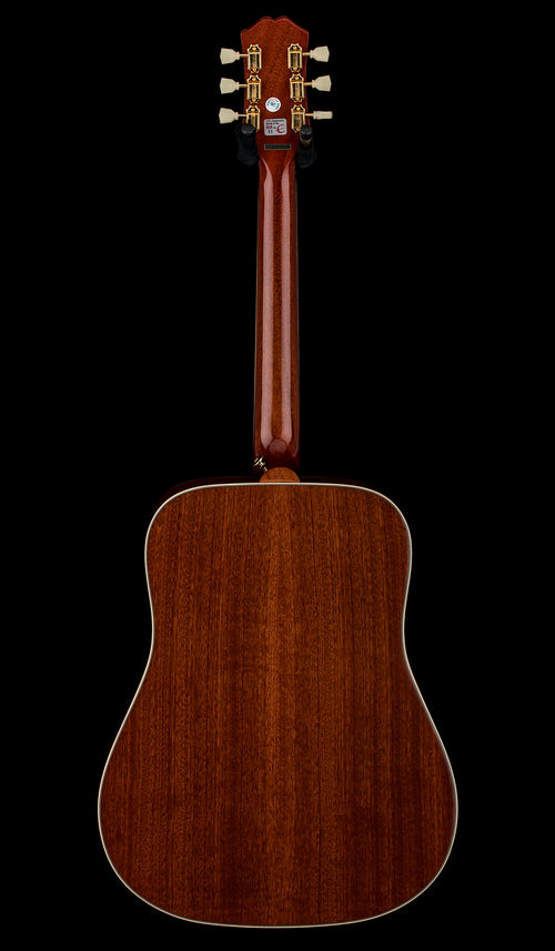 Used Epiphone Hummingbird (2021) - Aged Cherry Sunburst #07160 with Hard Case