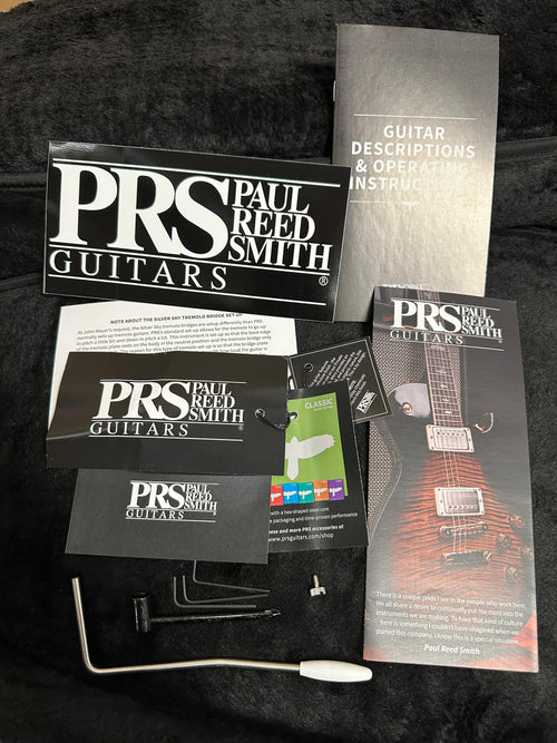 Used PRS John Mayer Silver Sky (2024) - Tungsten #95063 with Original Gig Bag
