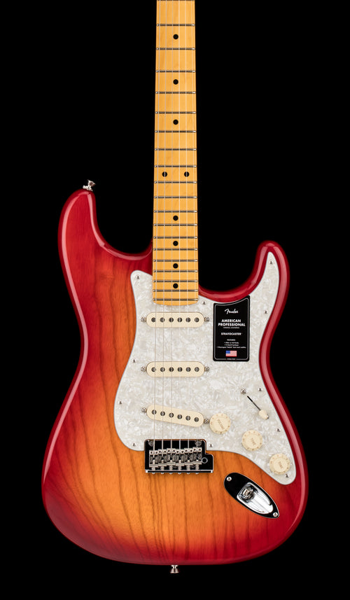 Fender American Professional Stratocaster - Aged Cherry Burst #35270