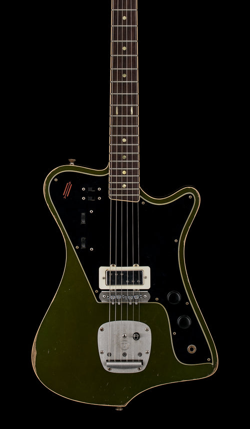 Castedosa Guitars Halcón Standard w/ La Raza Fuzz Circuit - Aged Sherwood Green #452