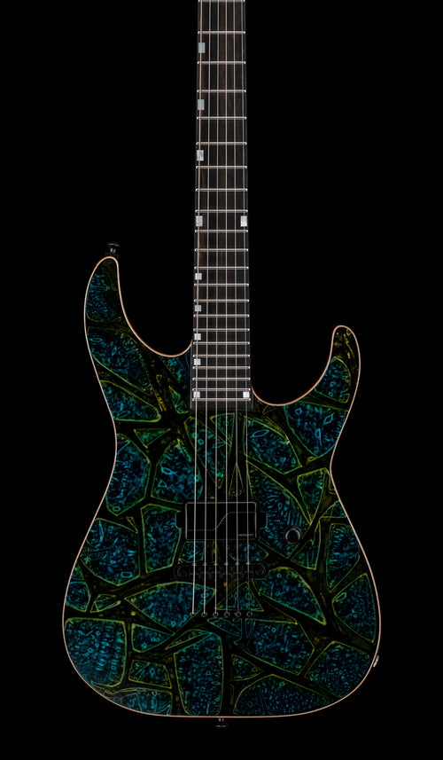 ESP M-1 USA - Psychedelic Flame #25757