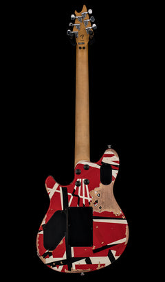 EVH Limited Edition Wolfgang Special Striped Series - Aged Red, Black, and White #60168