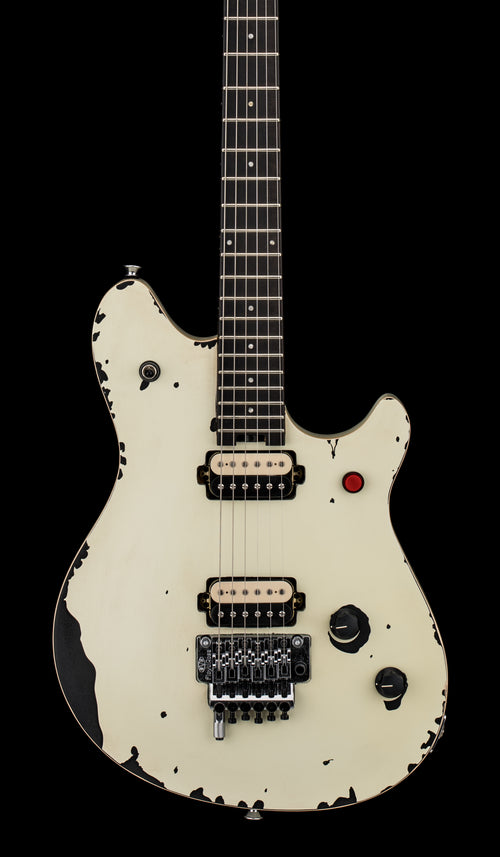 EVH Limited Edition Wolfgang Special Striped Series - Distressed Ivory #60681