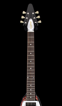 Epiphone Jimi Hendrix Signature "Love Drops" Flying V - Ebony #22766