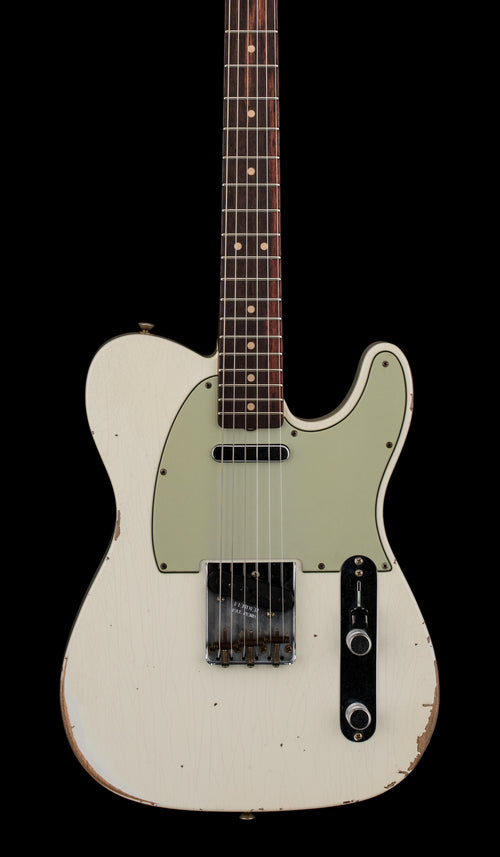 Fender Custom Shop 1963 Telecaster Relic - Aged Olympic White #91550