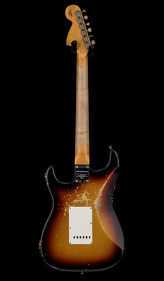 Fender Custom Shop Limited Edition '67 Stratocaster HSS Heavy Relic - Faded Aged 3-Color Sunburst #83528