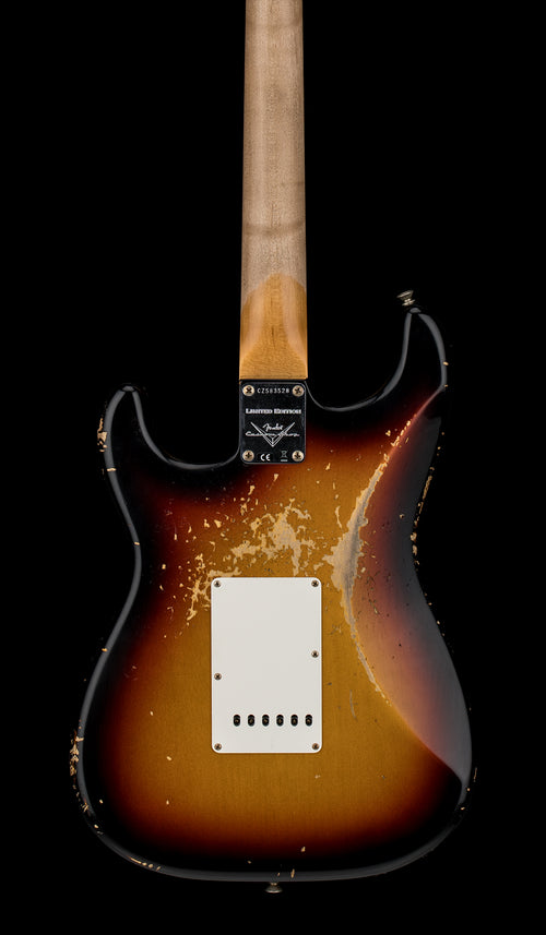 Fender Custom Shop Limited Edition '67 Stratocaster HSS Heavy Relic - Faded Aged 3-Color Sunburst #83528