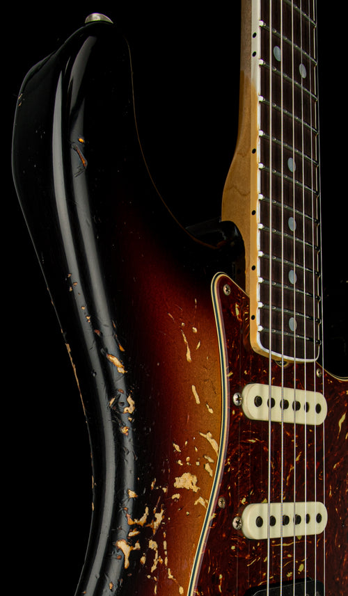 Fender Custom Shop Limited Edition '67 Stratocaster HSS Heavy Relic - Faded Aged 3-Color Sunburst #83528