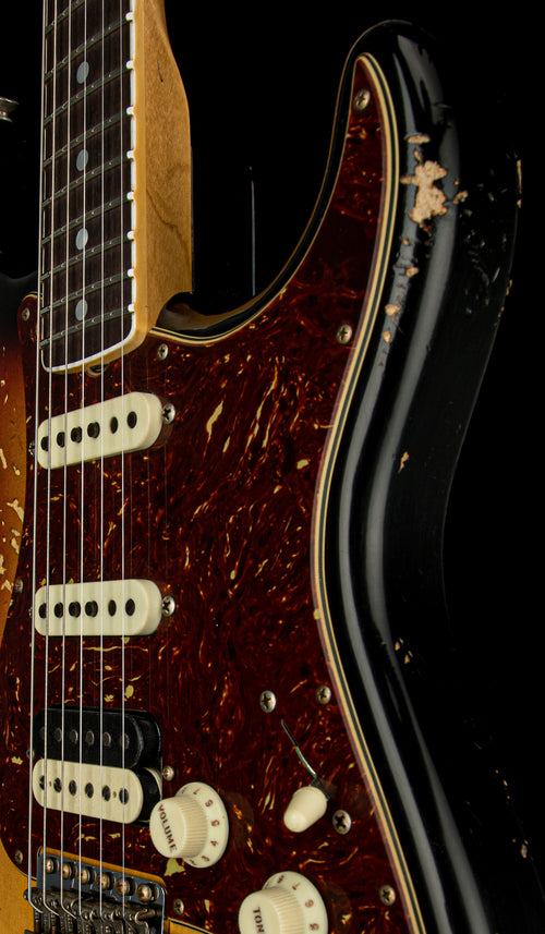 Fender Custom Shop Limited Edition '67 Stratocaster HSS Heavy Relic - Faded Aged 3-Color Sunburst #83528