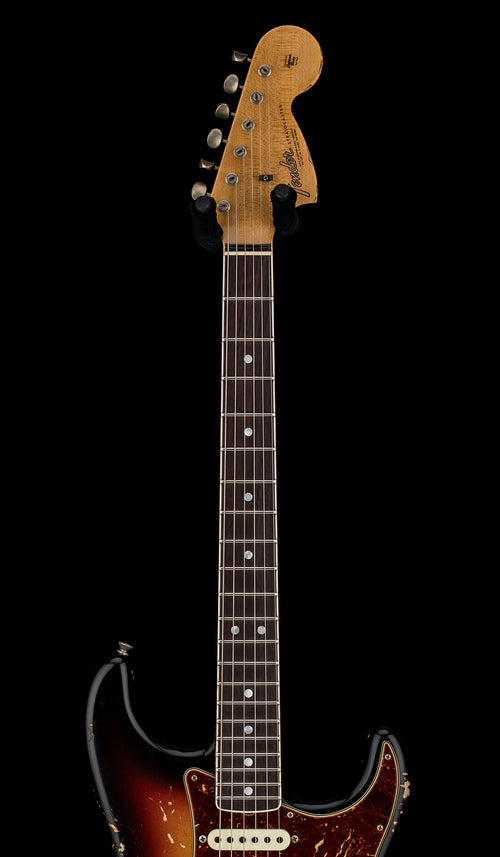 Fender Custom Shop Limited Edition '67 Stratocaster HSS Heavy Relic - Faded Aged 3-Color Sunburst #83528