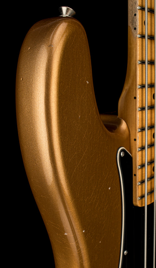 Fender Custom Shop LTD 1966 Precision Bass Relic - Super Aged Firemist Gold #38869
