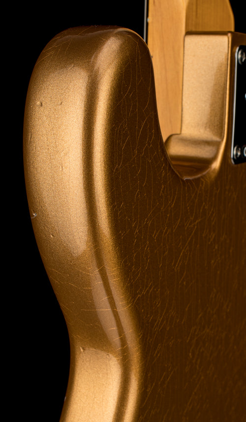 Fender Custom Shop LTD 1966 Precision Bass Relic - Super Aged Firemist Gold #38869