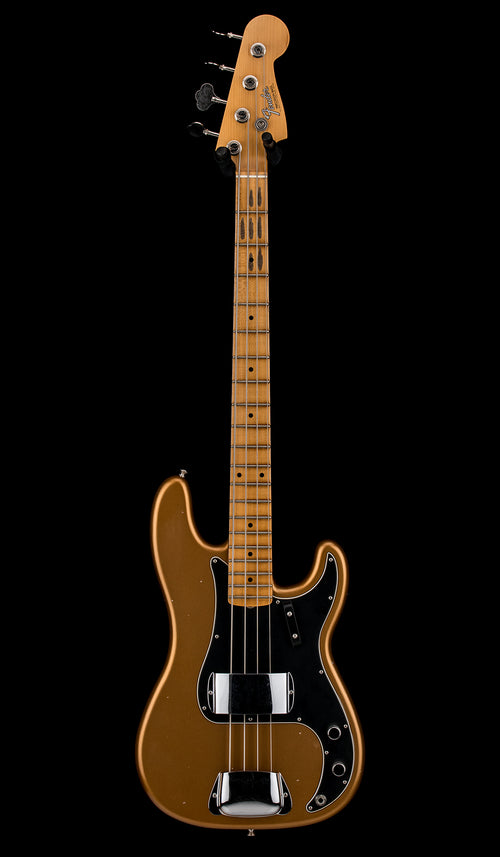 Fender Custom Shop LTD 1966 Precision Bass Relic - Super Aged Firemist Gold #38869