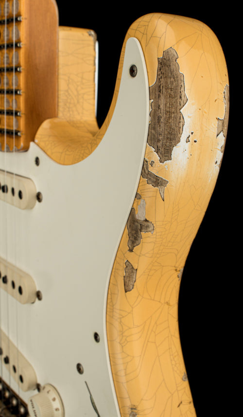 Fender Custom Shop 1957 Stratocaster Heavy Relic - Aged Nocaster Blonde #48016