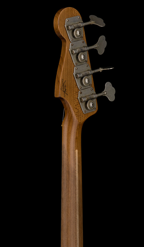 Fender Custom Shop Empire 58 Precision Bass Heavy Relic - Faded Aged Silver Sparkle #87758