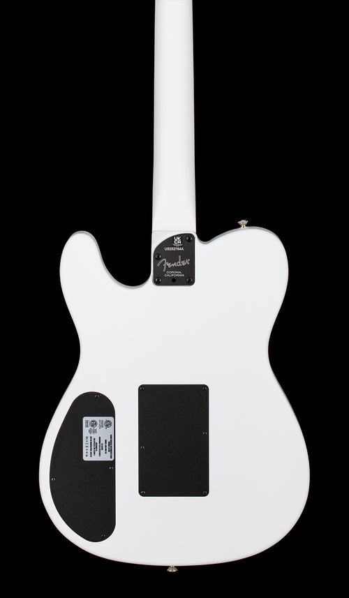 Fender Limited Edition FINNEAS American Acoustasonic Telecaster - Satin Arctic White #2764A