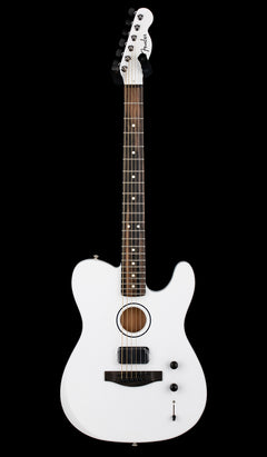 Fender Limited Edition FINNEAS American Acoustasonic Telecaster - Satin Arctic White #2764A