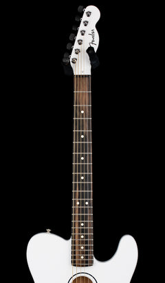 Fender Limited Edition FINNEAS American Acoustasonic Telecaster - Satin Arctic White #2764A