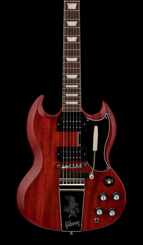 Gibson SG Standard '61 Faded Maestro Vibrola - Vintage Cherry #40138