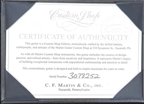 Martin Custom Shop 000-28 Style Pale Moon Ebony #78252 (Empire Music Spec)