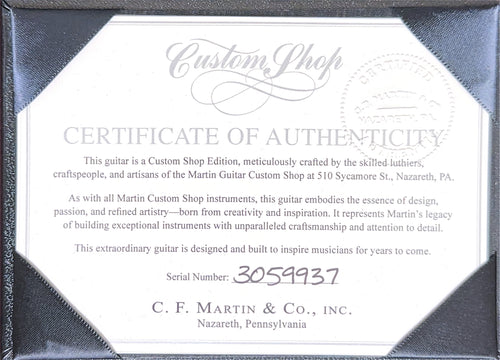 Martin Custom Shop 00-28 Style - 1 11/16" #59937 (Empire Music Spec)