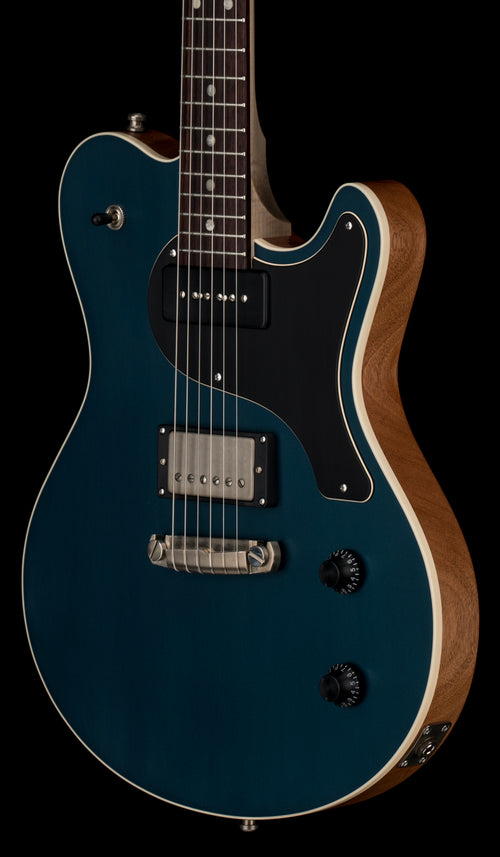 Nik Huber Guitars Krautster III - Worn Petrol Blue #65367