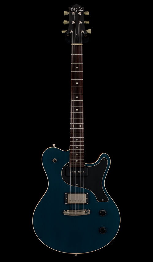 Nik Huber Guitars Krautster III - Worn Petrol Blue #65367