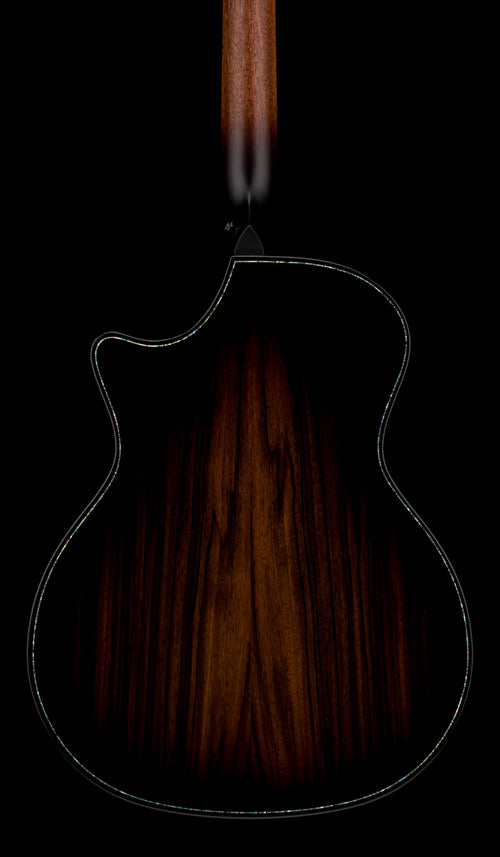 Taylor Custom Shop Builder's Edition C14ce GA B6008 - Charcoal Edgeburst #36091