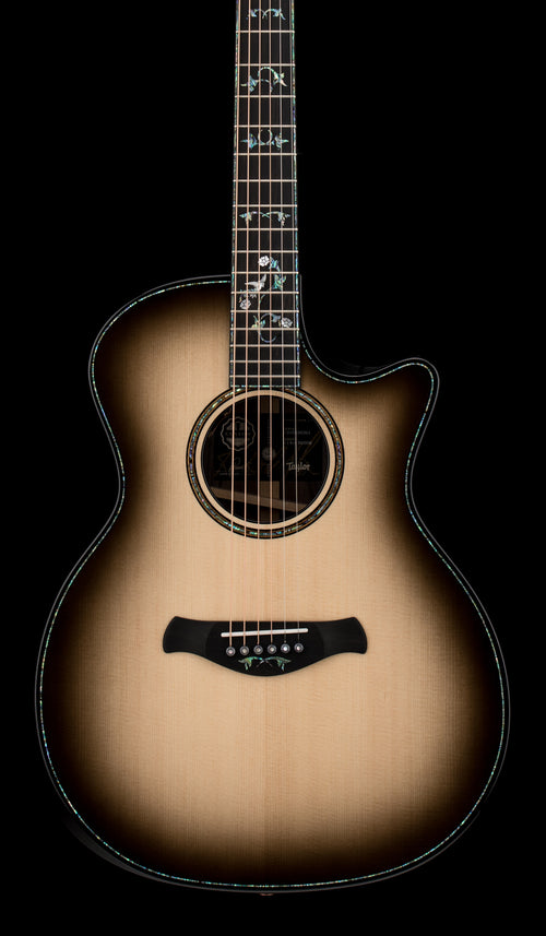 Taylor Custom Shop Builder's Edition C14ce GA B6008 - Charcoal Edgeburst #36091
