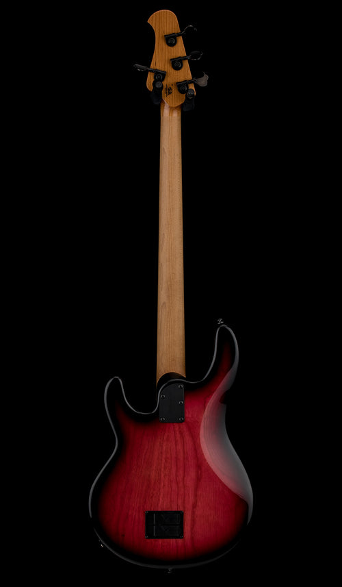 Used Ernie Ball Music Man StingRay Special 4 H - Raspberry Burst #99559 with Original Case