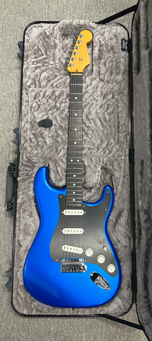 Used Fender American Ultra II Stratocaster (2024) - Noble Blue #37699 with Original Hard Case