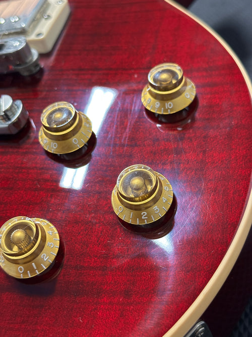 Used Gibson Les Paul Standard Premium Plus (2005) - Wine Red #15542 with Original Hard Case
