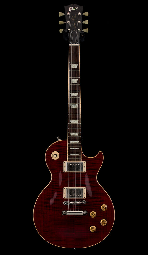 Used Gibson Les Paul Standard Premium Plus (2005) - Wine Red #15542 with Original Hard Case